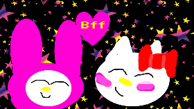 Hello Kitty and MyMelody!