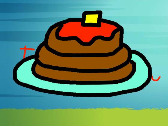 how to draw pancakes - copy