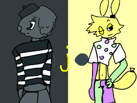 Looey and blot (NOT A SHIP)