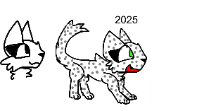My cat artstyle evolution.