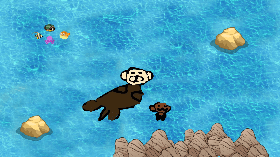 sea otter clicker