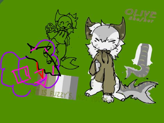 art made by me, FUZZY. 1