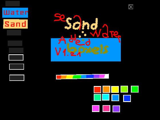 Sandboxels (added water) 1