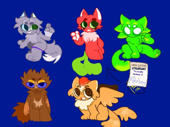 ADOPTABLES!! 1 3