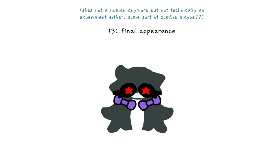 how it happened for my oc