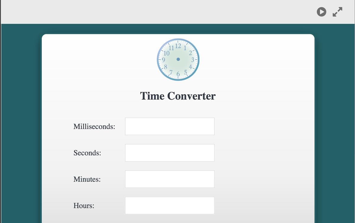 Time Converter??????