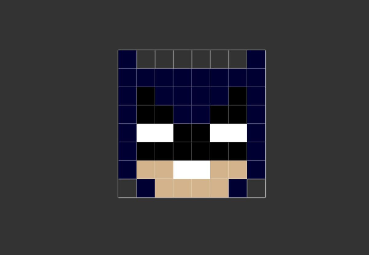 Superhero Mask (Pixel Art)
