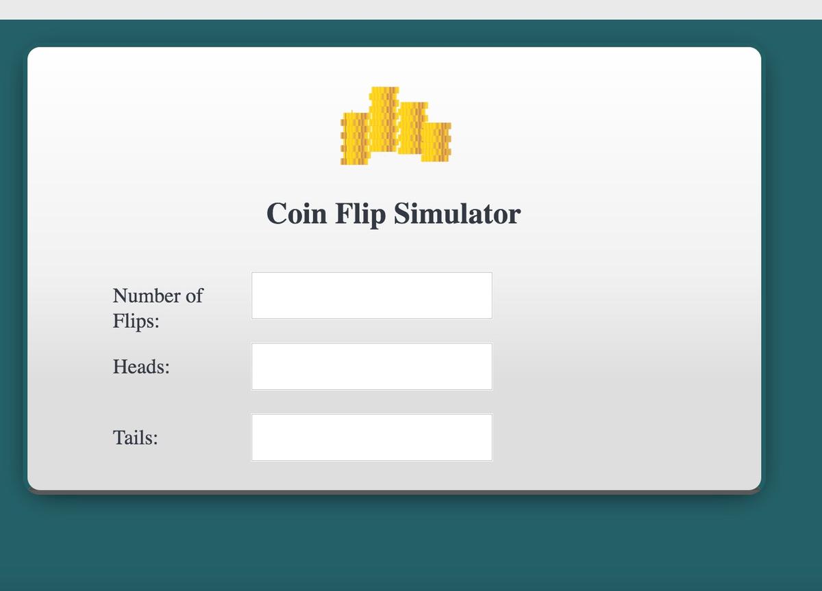 Coin Flip Simulator