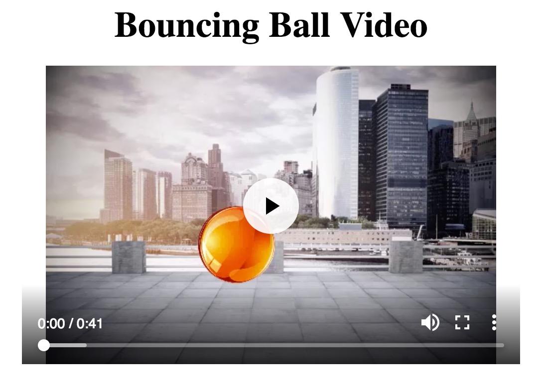 THE BOUNCING BALL