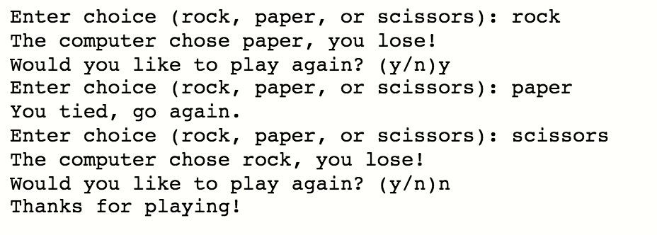 Rock Paper Scissors game