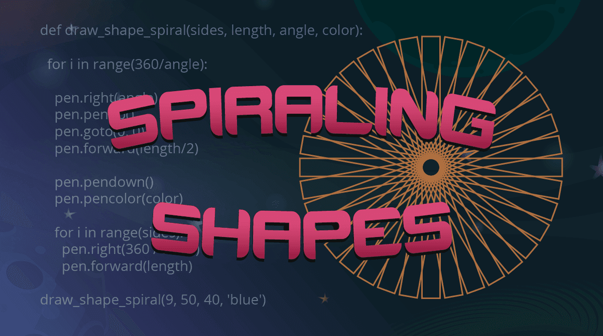 Spiraling arow