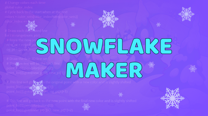 Snowflake Maker - DIY