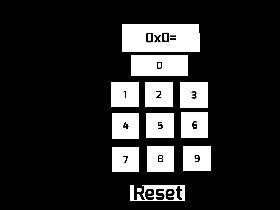 Calculator (multiplication only)