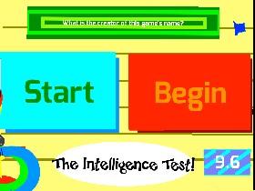 Intelligence Test BE FAST