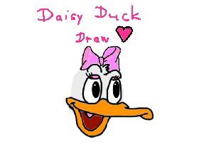 How to draw Daisy Duck