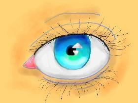 Realistic Eye Drawing Lilly S