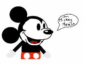 How To Draw Mickey Mouse 1