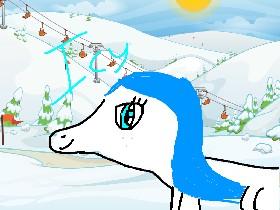 Icy the pony(just watch the drawing)