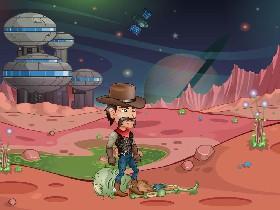 Space Cowboy VS zombie