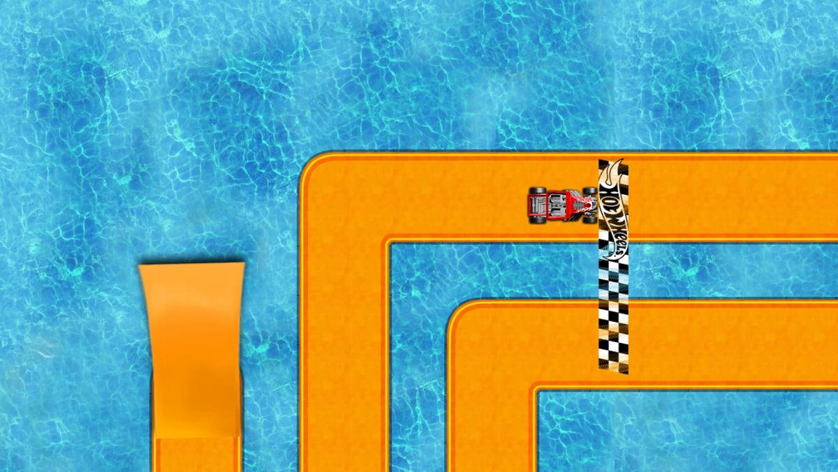 water slide race track (multi player)