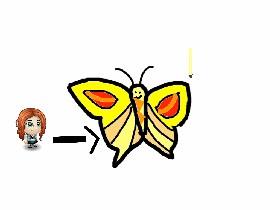How to draw a butterfly