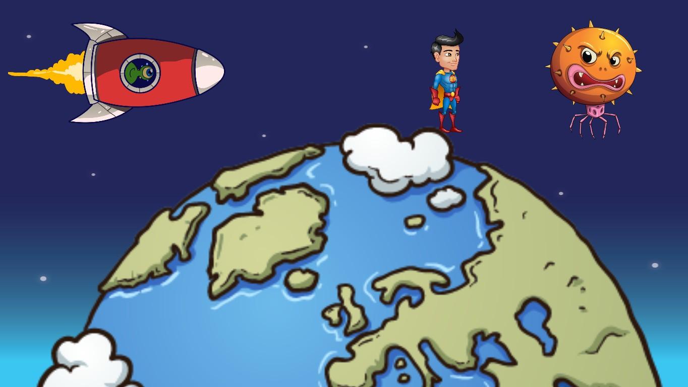 superman saves the the whole wide WORLD !!!