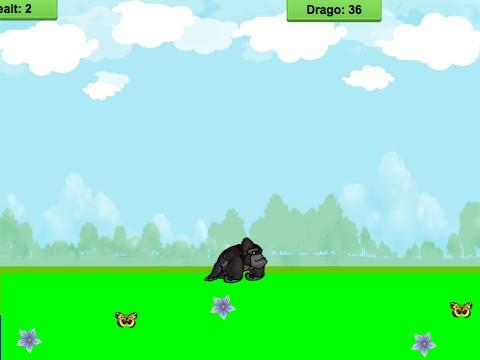 Gorilla VS the Dinos
