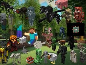 minecraft all the characters 1