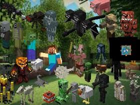 minecraft all the characters 1 1
