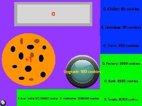Cookie Clicker hacked