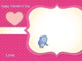 Valentine's Card 1
