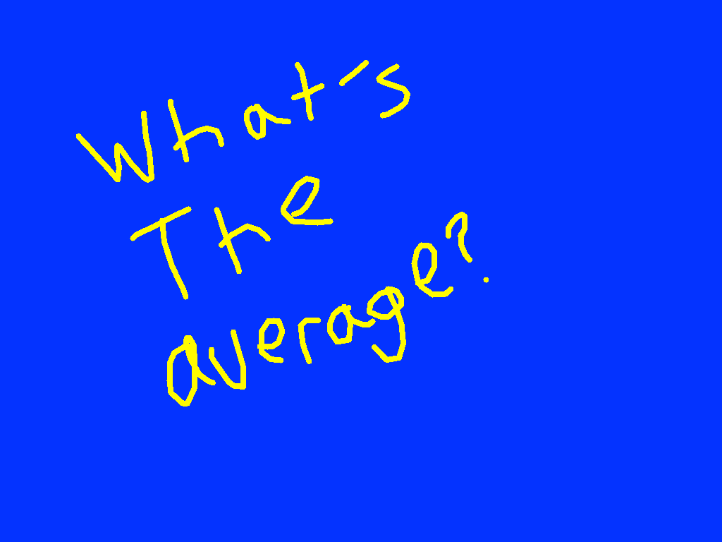 Whats The Average