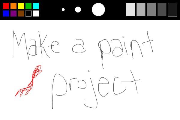 Make Your Own Paint Program