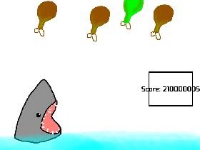 Shark pet feeder