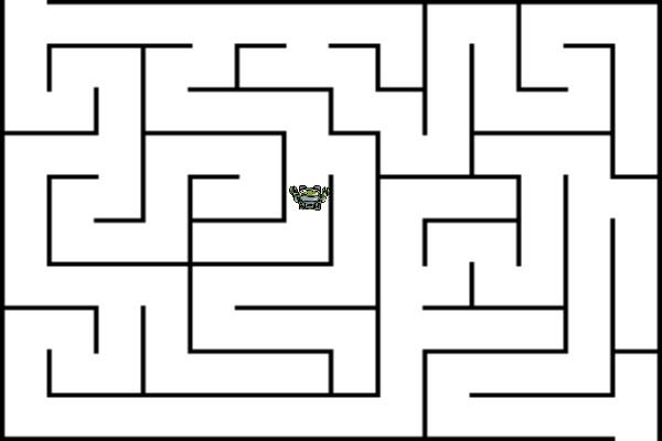 robot maze game