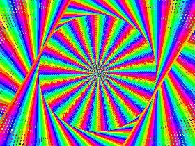 Rainbow spirals