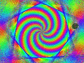 Spiral Triangles rainbow madness! 2