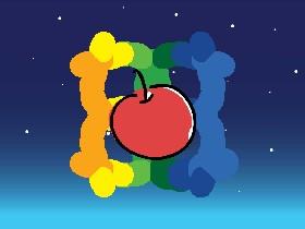 Rainbow Explosion Kaleido apple