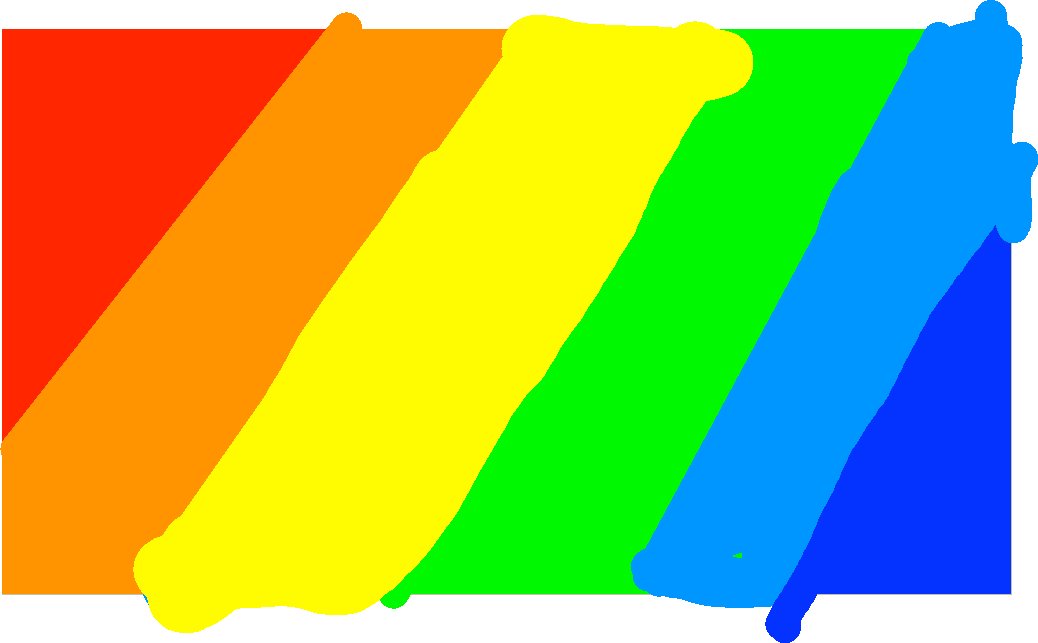 Rainbow alien