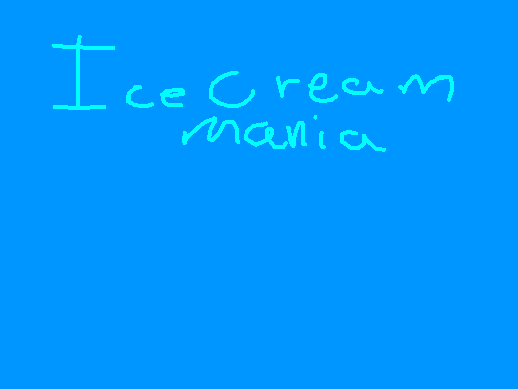 Ice cream mania