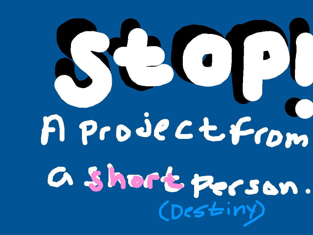 Stop! A Speech