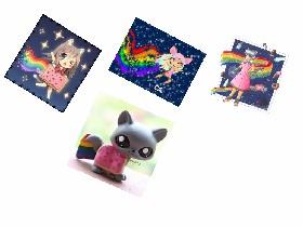 Nyan Cat pics.