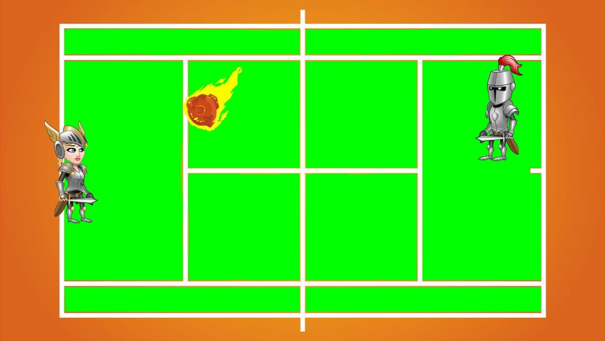 Isaac Fireball tennis