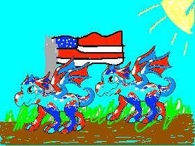 the fourth of july dragons
