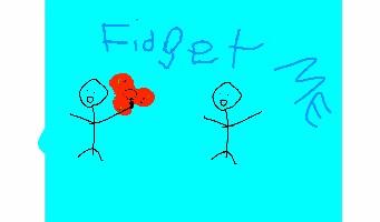 fidget me and fidget spinner