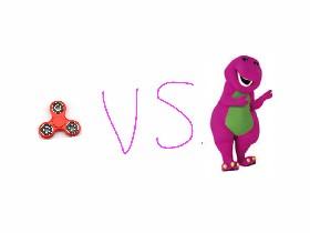 Barney vs fidget spinner