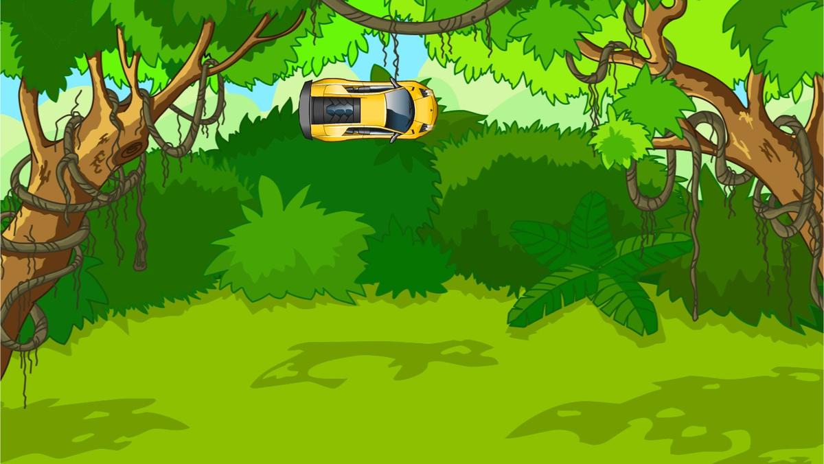 jungle car