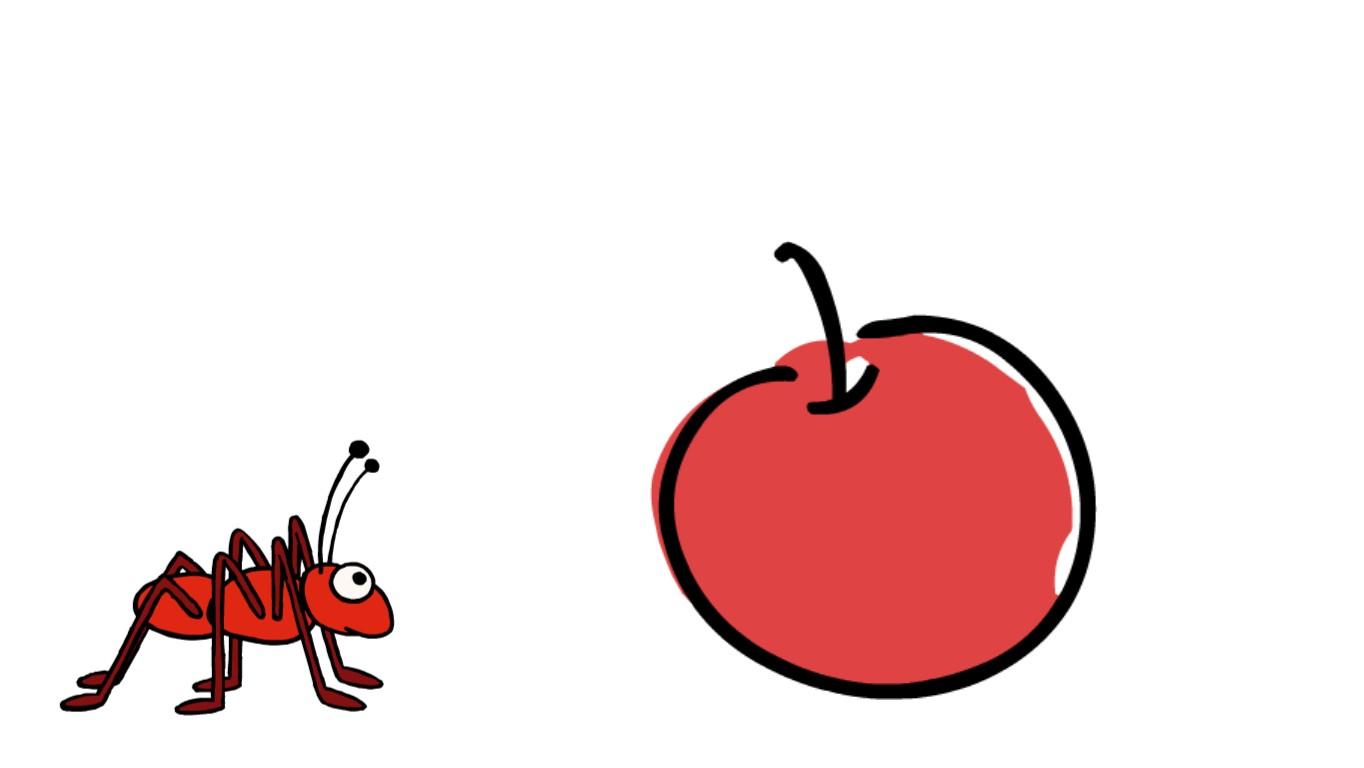 the big red apple