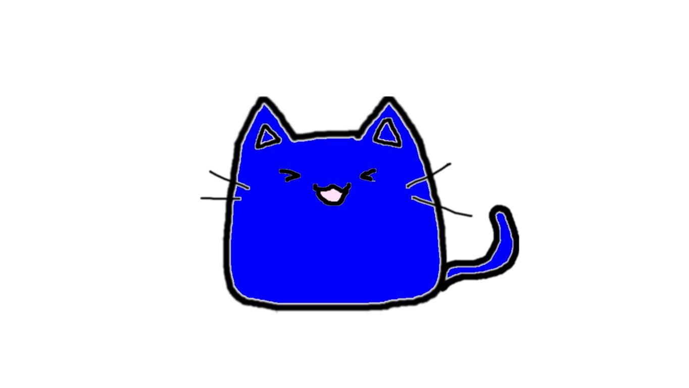 Its the blue cat!