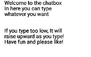 Typing Chatbox